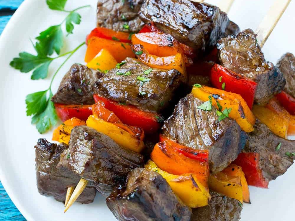 Frigărui cu carne de vită și ardei