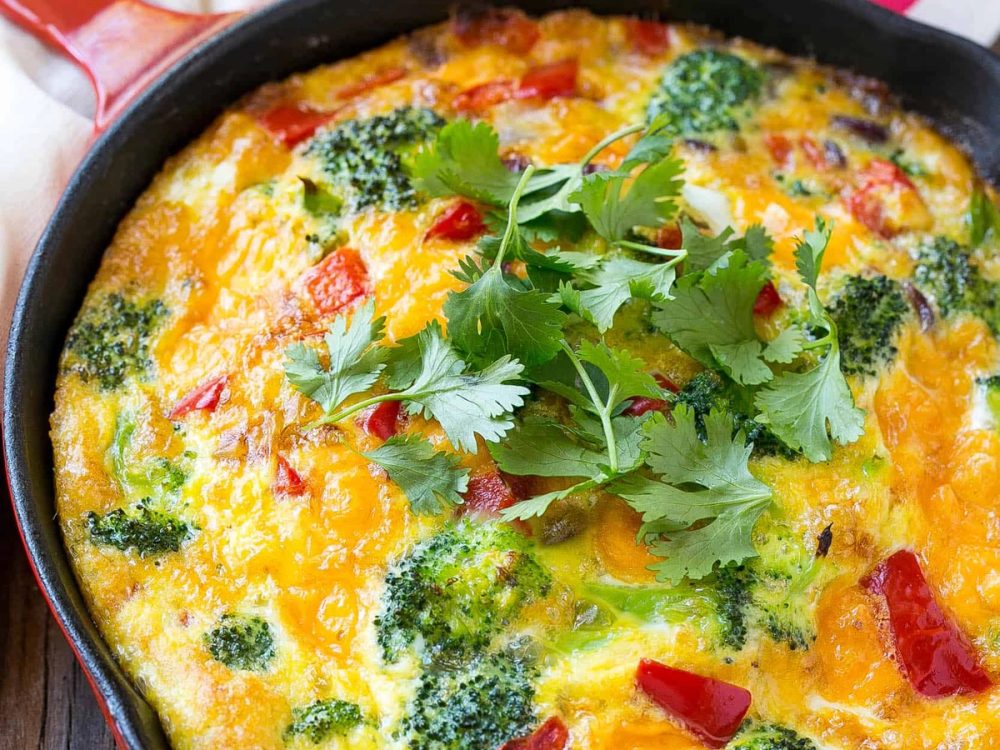 Frittata cu legume din grădină